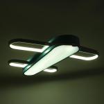 Люстра 86201/1 LED 80 Вт 3000-6000К синий-красный 64?72?6.5 см BayerLux