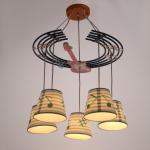 Люстра 86205/5 E27 40 Вт голубой 59?54?27-107 см BayerLux