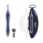 Готовальня ErichKrause Classic, (металлический циркуль и сменные грифели), пенал, синий