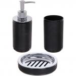 Дозатор для жидкого мыла Амадей 380 мл черный