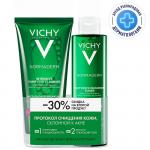 ВИШИ НАБОР Нормадерм Фитосолюшен Гель очищающий д/умывания 200 мл + Нормадерм  Лосьон очищающий сужающий поры 200 мл (-30%)