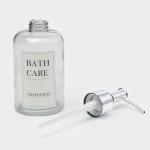 Дозатор для мыла, 300 мл, стекло, прозрачный