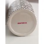 Дозатор для мыла Доляна «Марокко», 380 мл, белый