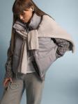 *Жилет укороченный серый женский