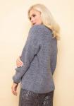 3663 Джемпер женский цвет серый