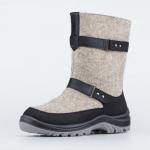 св.серый сапоги мужская Войлок