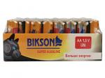 Батарейка BIKSON LR6-40SB, 1,5V, АА, 40 шт, showbox, арт. BN0532-LR6-40SB алкалиновая (цена за 1 шт.
