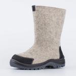 серый сапоги мужская Войлок