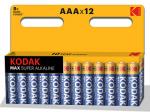 Батарейка "KODAK" MAX LR03-12BL  [K3A-12] (120/720/34560) (цена за 1 шт.)