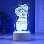 Светильник 3D RISALUX «Венера», LED-ночник, RGB, от сети