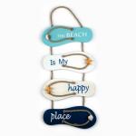 Настенный декор, панно «Шлёпки», 53?22 см