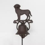 Колокол настенный чугун «Собака», декор, 24?10?13.5 см