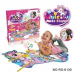 Музыкальный коврик мягкий Оркестр, на батарейках