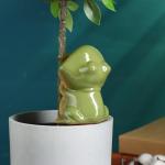 Автополив для комнатных растений «Лягушка», 100 мл, h=16 см, керамика