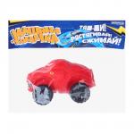 ИГРОЛЕНД Машинка растягивающаяся "Тянучка", песок, полимер, РР, 17х19х6,5 см, 6 дизайнов