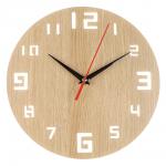 LADECOR CHRONO Часы настенные, круглые, 25см, МДФ, 1хАА