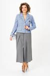 Костюм Aira Style 24139 серо-голубой