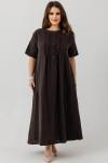 Платье  26002/02/Коричневый