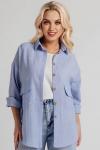 Блузка женская  4515/02/Голубой