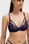 Бюстгальтер жен. Mistina синий Soft bra with wire, 0120246006
