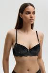Бюстгальтер жен. Liony черный Balconette bra, 0120247006