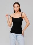 Женская майка на бретелях Lingeamo черная ЛТ-07 (7)