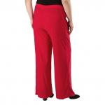 Брюки, трикотаж, брусничный