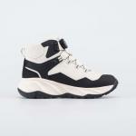 *беж-чер ботинки школьная Комбинирован.