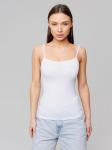 Женская майка на бретелях Lingeamo белая ЛТ-07 (1)