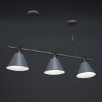 Люстра 1066/3WT E27 60 Вт белый 90?20?90 см BayerLux