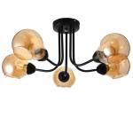 Люстра 1089/5BK 40 Вт Е27 черный 60?60?26 см BayerLux