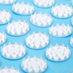 Аппликатор «Кузнецова», 144 колючки, спанбонд, 26?56 см, голубой.