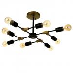 Люстра 2427// E27 40 Вт черно-бронзовый 61?61?25.5 см BayerLux