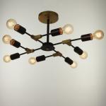 Люстра 2427// E27 40 Вт черно-бронзовый 61?61?25.5 см BayerLux