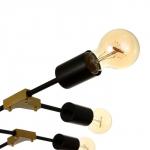 Люстра 2427// E27 40 Вт черно-бронзовый 61?61?25.5 см BayerLux