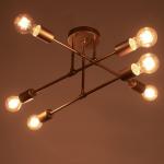 Люстра 2544/6GD E27 40 Вт золото