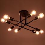 Люстра 2549/1 E27 40 Вт черный 70?70?20 см BayerLux