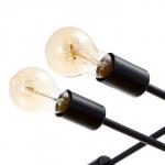 Люстра 2549/1 E27 40 Вт черный 70?70?20 см BayerLux