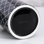 Дозатор для мыла Доляна «Марокко», 380 мл, чёрный