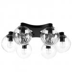 Люстра 2795/6 E27 40 Вт черный 60?60?20 см BayerLux