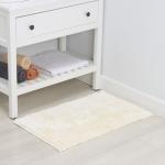 Коврик для дома LaDо?m, букли, плотность 1400 г, 50?80 см, велюровый, молочный