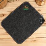 Коврик - сидушка для бани с вышивкой «Хозяин Бани», 47?38 см