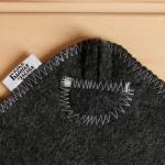 Коврик - сидушка для бани с вышивкой «Хозяин Бани», 47?38 см