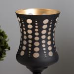 Аромалампа с подсветкой «Круги» GU10 35 Вт+RGB черный 11?11?23 см