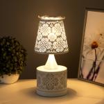 Аромалампа с подсветкой «Узор» Е27 40 Вт+RGB белый 13?13?30 см