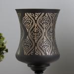 Аромалампа с подсветкой «Узоры» GU10 35 Вт+RGB черный 11?11?23 см