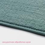 Коврик для дома Доляна «Софт», 50?80 см, бирюзовый