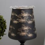 Аромалампа с подсветкой «Цветы» E14 40 Вт +RGB черный 12.5?12.5?23 см