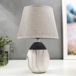 Лампа настольная 16305/1GR E14 40 Вт серый 20?20?31 см