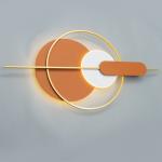 Бра «Алле» LED 16 Вт 3000К оранжевый белый 100?5?50 см